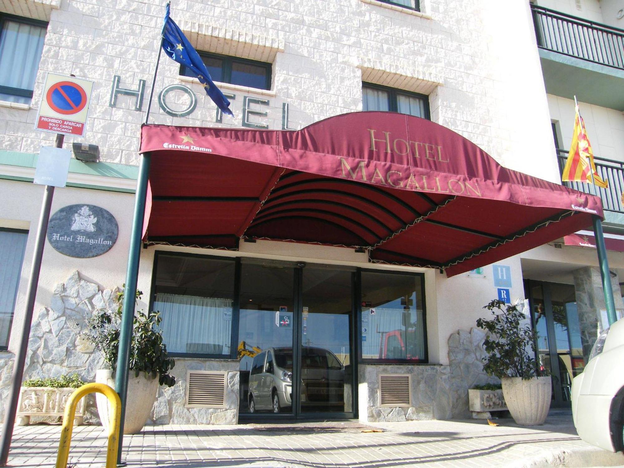 Hotel Magallon Caspe Exterior photo